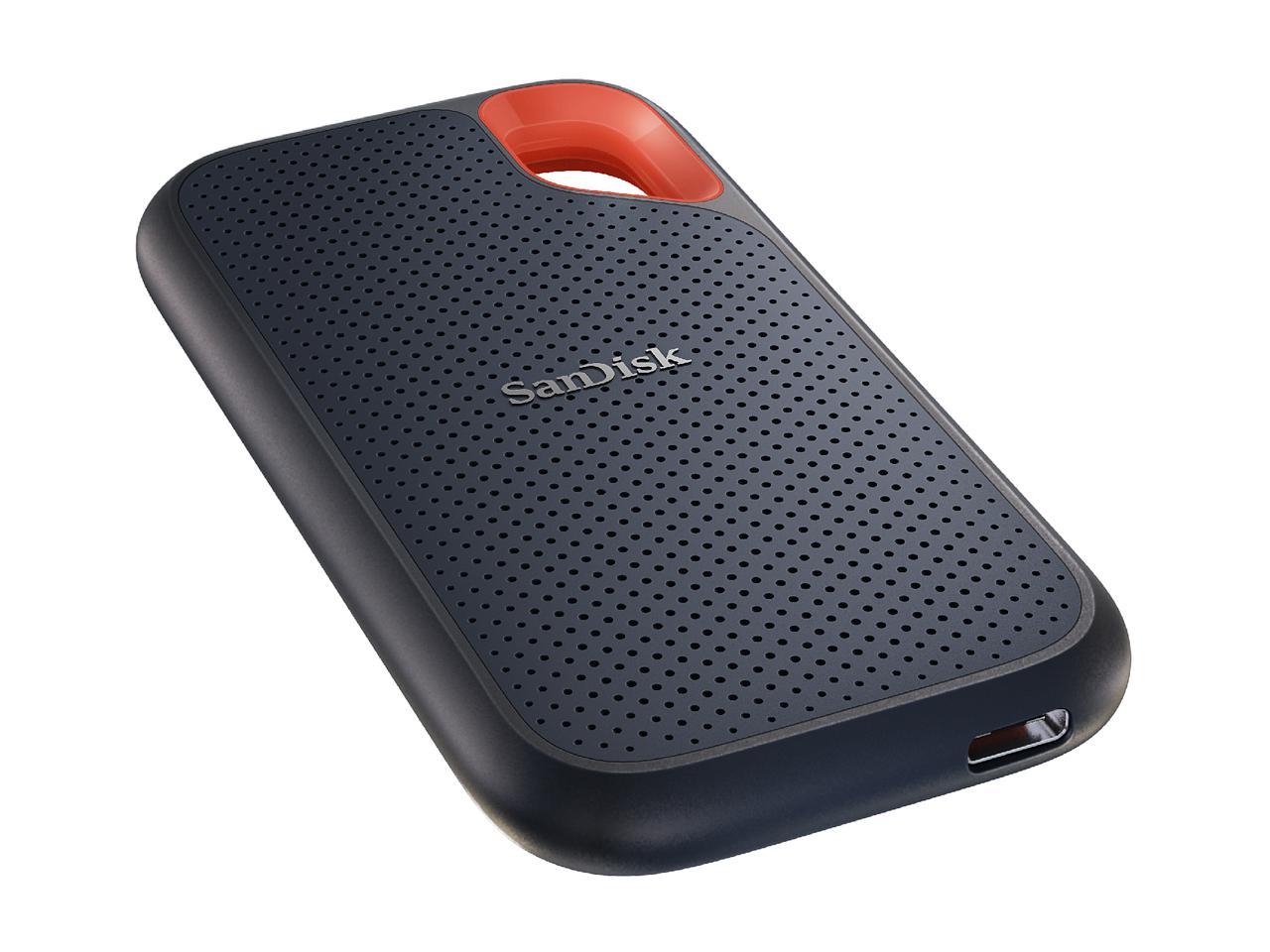 SanDisk 2TB Extreme Portable SSD, Type-C USB  3.2 Gen 2,  Up to 1050MB/s - SDSSDE61-2T00-G25