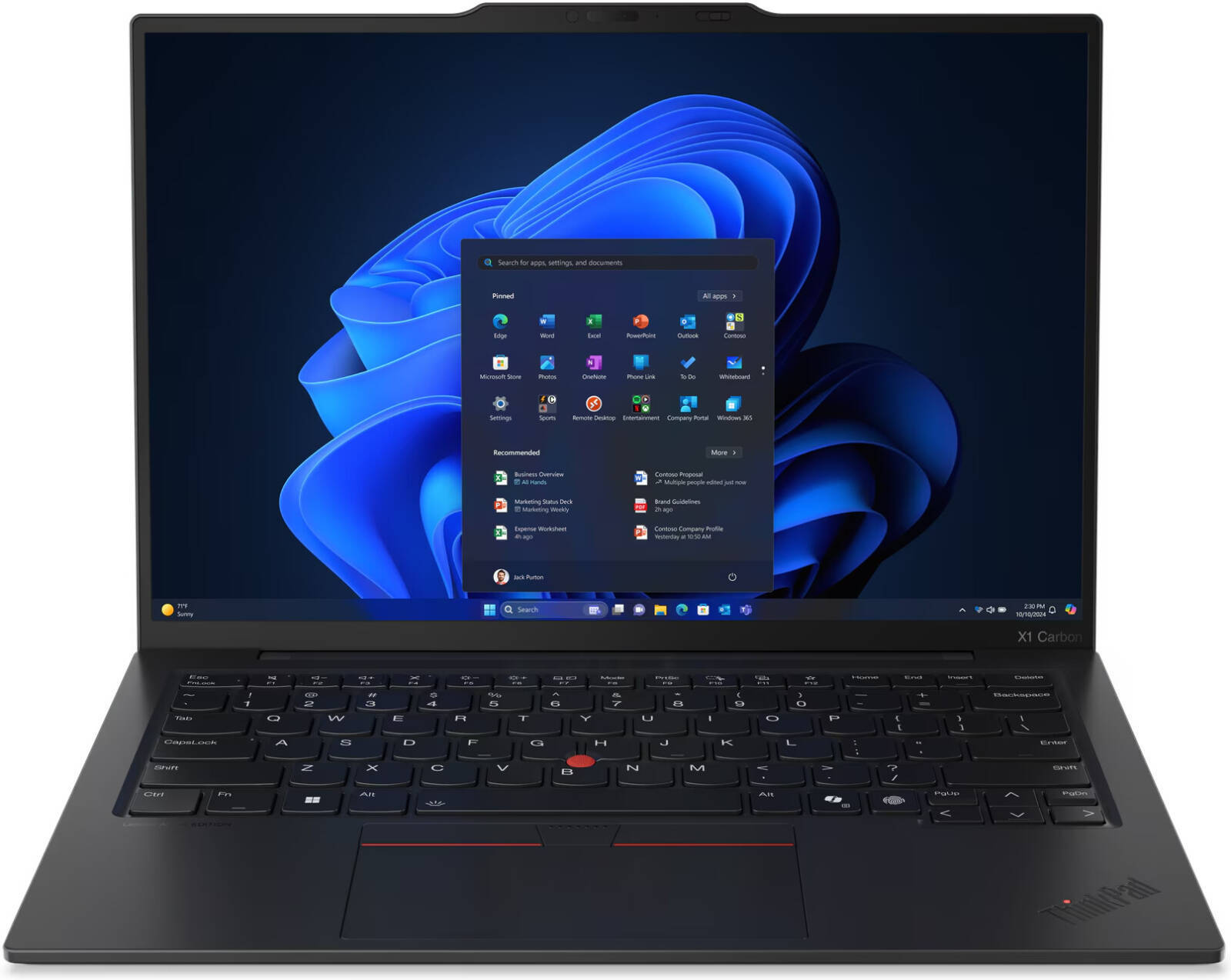 Lenovo ThinkPad X1 Carbon Gen 13 Laptop, 14
