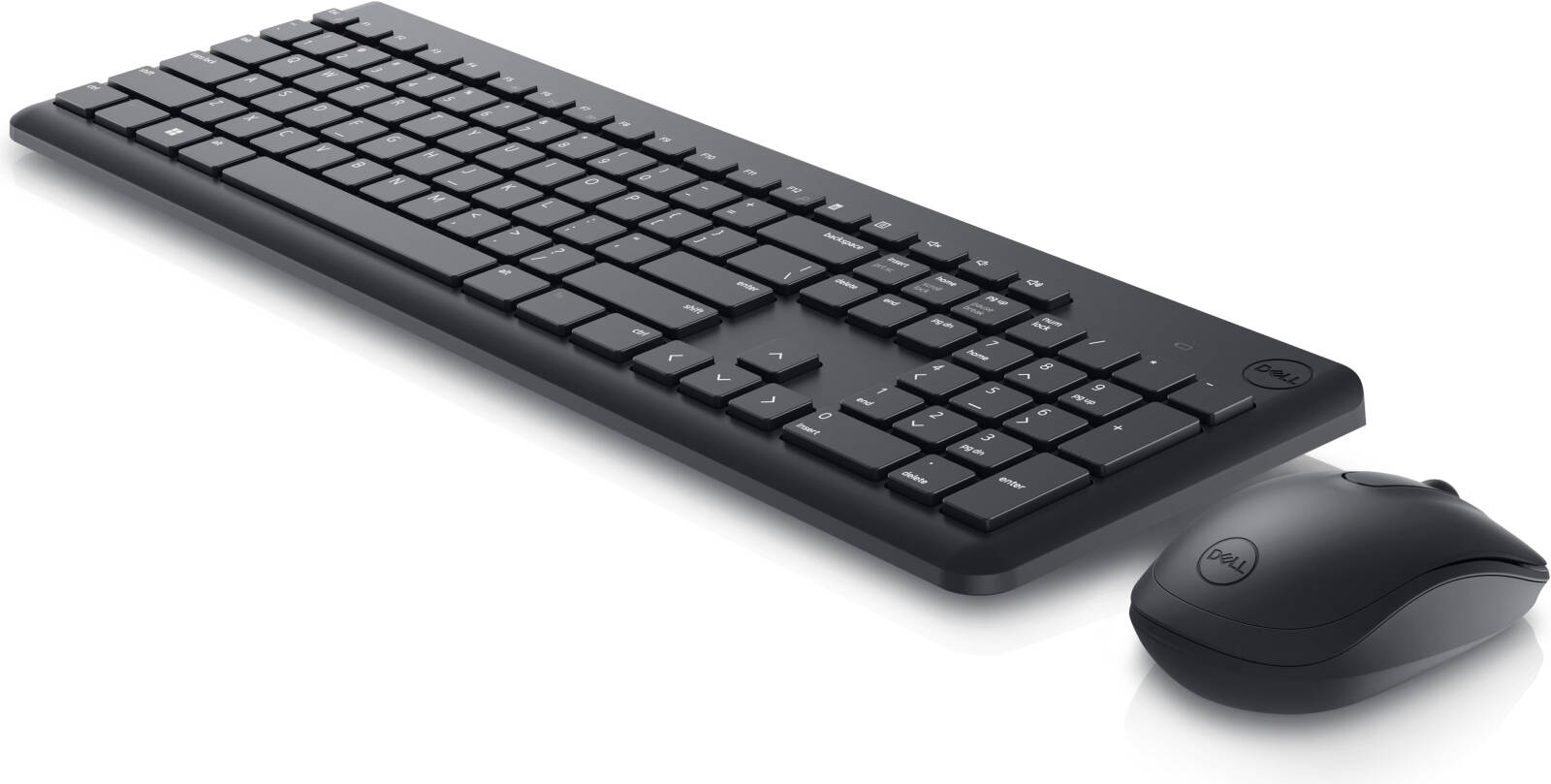 Dell Wireless Keyboard and Mouse, 2.4 GHz Connection, Up to 36 Months Battery Life, 1000 DPI Optical Resolution, AES-128 Encryption, Works with Windows, MacOS, Linux, Android, Black | KM3322W