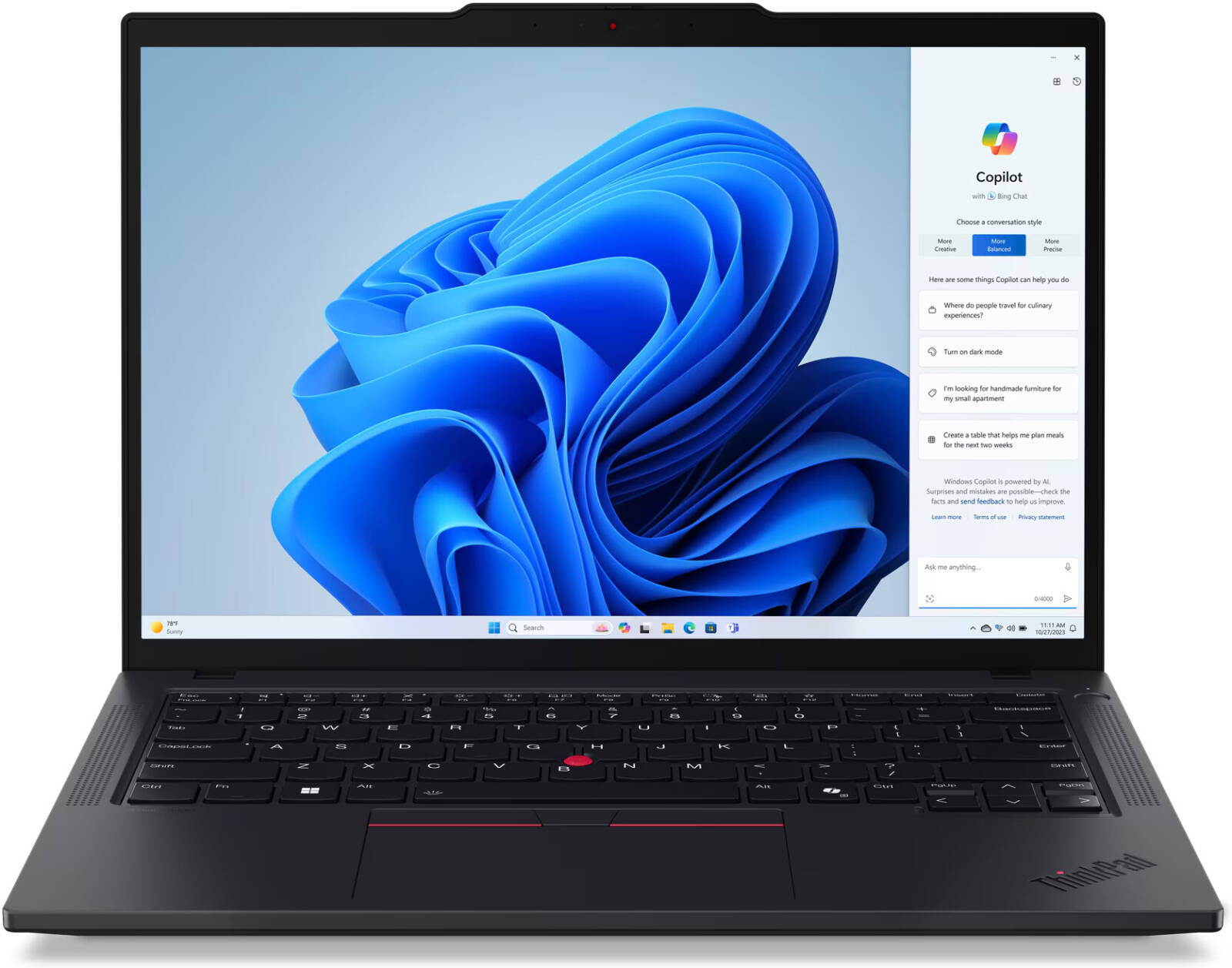 Lenovo ThinkPad T14 Gen 5 Laptop, 14