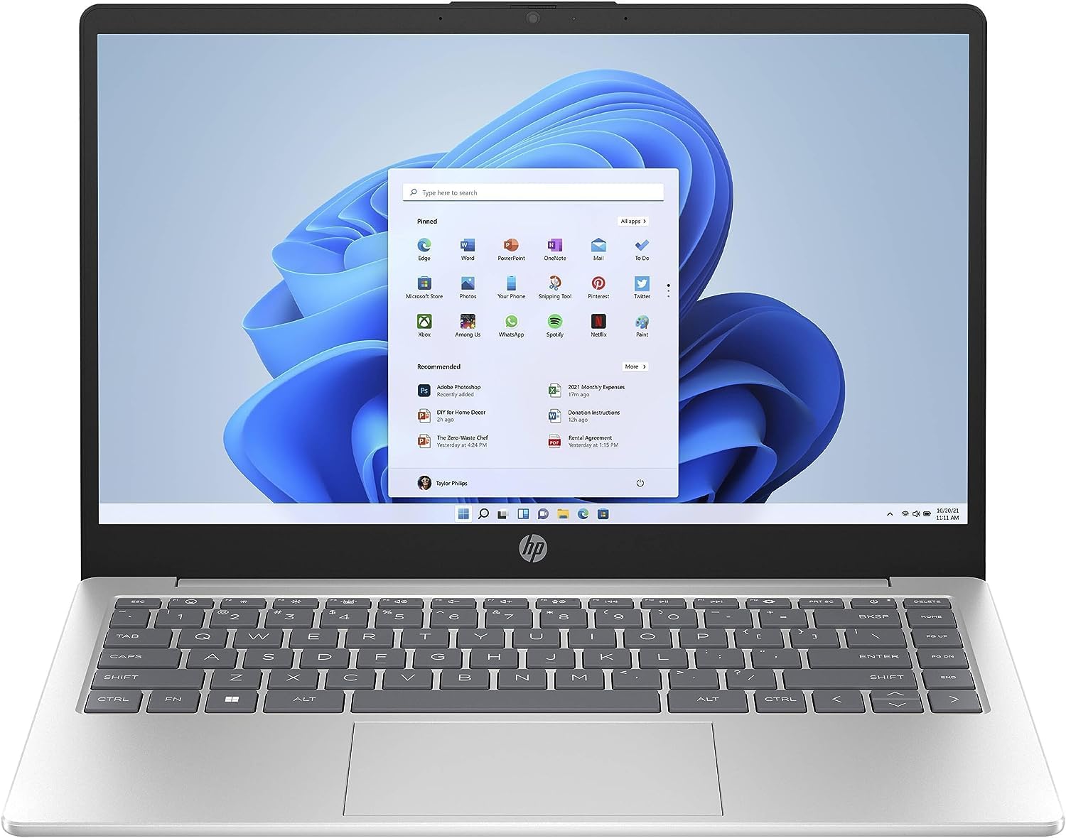 HP 14-ep0145cl Ultrabook Laptop, 14″ FHD IPS Display, Intel Core i7-1355U, 16GB RAM, 1TB SSD, Backlit , Intel Iris Xe Graphics, Windows 11, Natural Silver Englsih Arabic Keyboard
