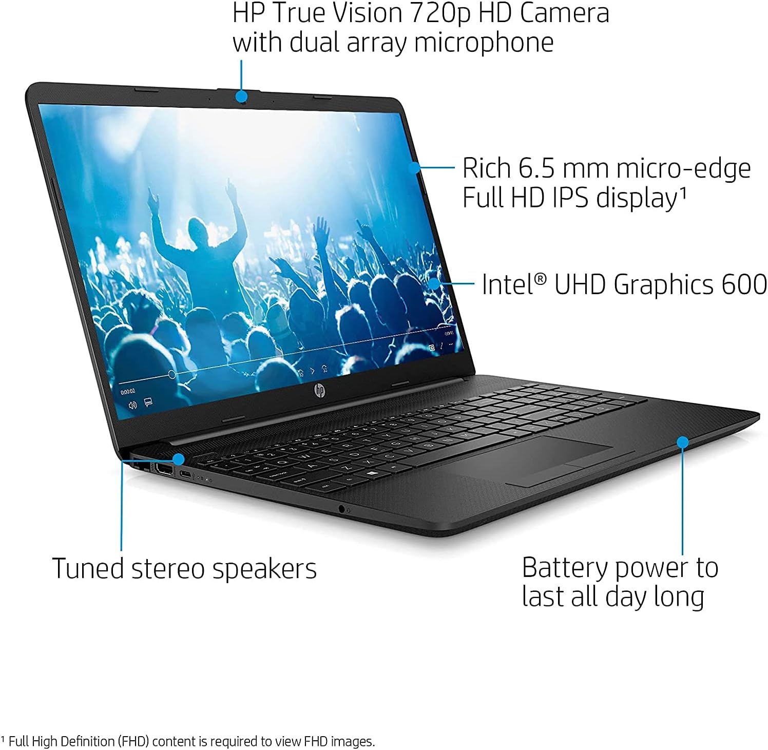 HP 15-DW1001WM Notebook 15.6