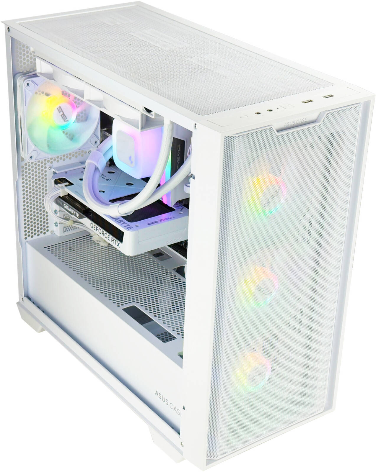PowerLite Gaming PC - Intel Core i5 14400F, Gigabyte NVIDIA RTX 5060 8GB, 32GB 5600MHz DDR5 RAM, 1TB M.2 PCIe Gen 4 NVMe SSD + 550W PSU