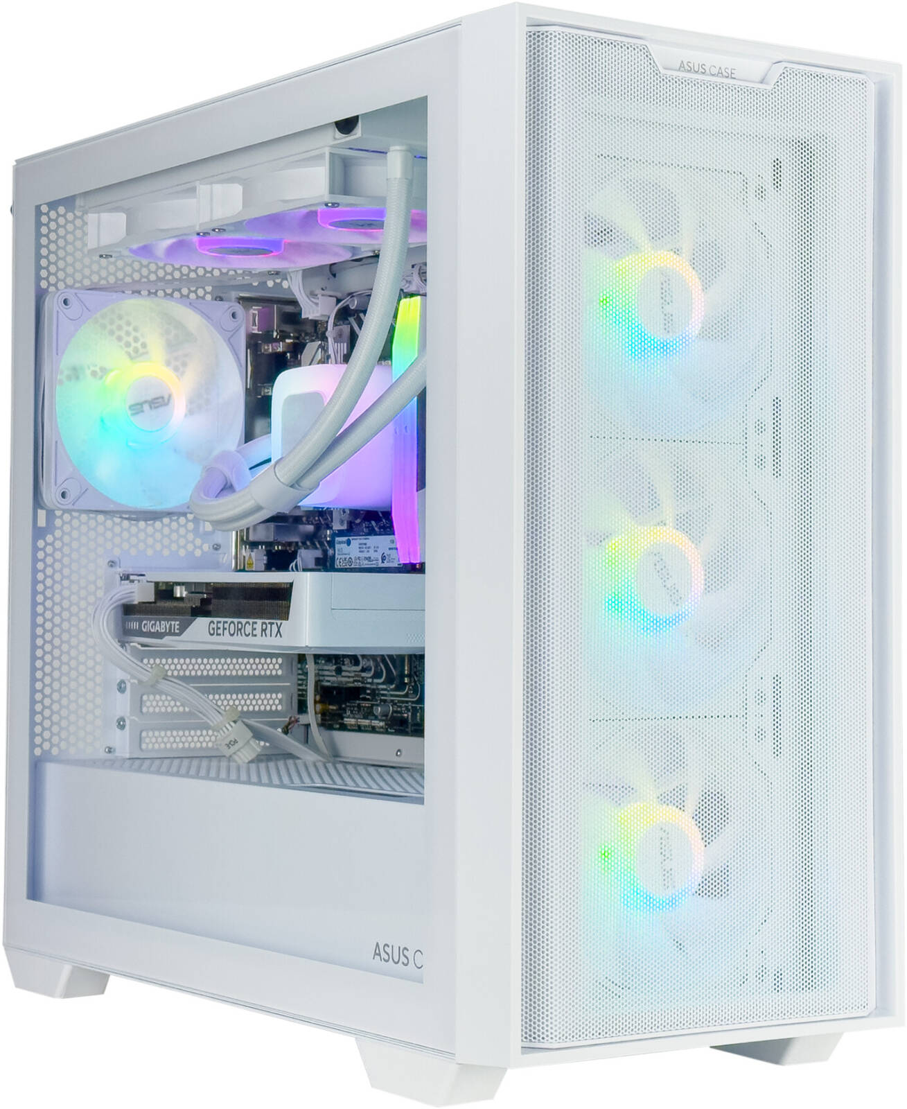 PowerLite Gaming PC - Intel Core i5 14400F, Gigabyte NVIDIA RTX 5060 8GB, 32GB 5600MHz DDR5 RAM, 1TB M.2 PCIe Gen 4 NVMe SSD + 550W PSU