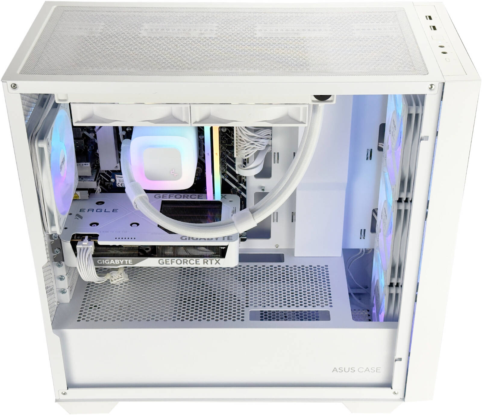 PowerLite Gaming PC - Intel Core i5 14400F, Gigabyte NVIDIA RTX 5060 8GB, 32GB 5600MHz DDR5 RAM, 1TB M.2 PCIe Gen 4 NVMe SSD + 550W PSU